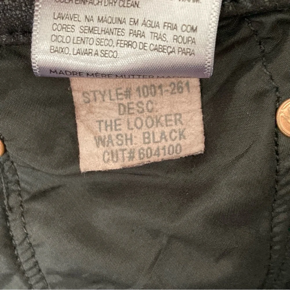 MOTHER The Looker in Look But Don’t Touch Faux Suede Jeans, Size 28 - Picture 8 of 9